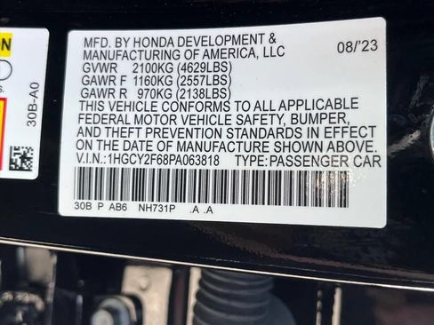 Used 2023 Honda Accord EX-L image 35