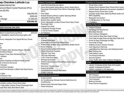 Used 2022 Jeep Cherokee Latitude Lux image 7