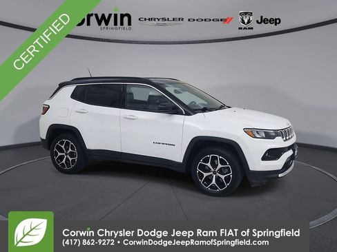 Certified 2025 Jeep Compass Limited AWD/4WD image 1