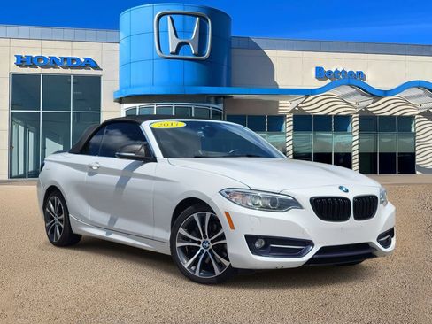 Used 2017 BMW 230i Convertible w/ Premium Package RWD image 1