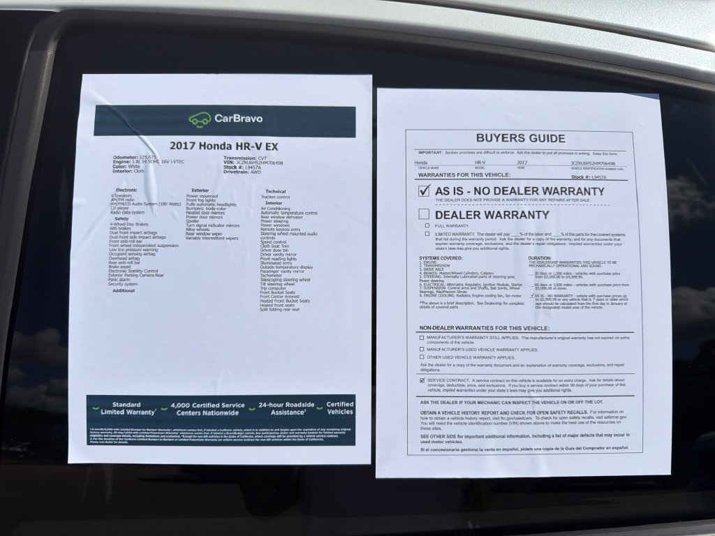 Used 2017 Honda HR-V EX image 30