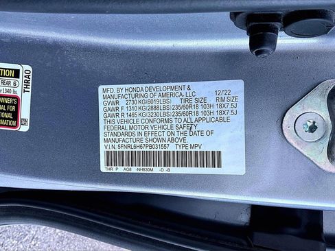 Used 2023 Honda Odyssey EX-L image 36