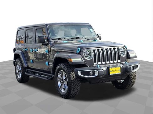 Used 2020 Jeep Wrangler Unlimited Sahara w/ LED Lighting Group image 3