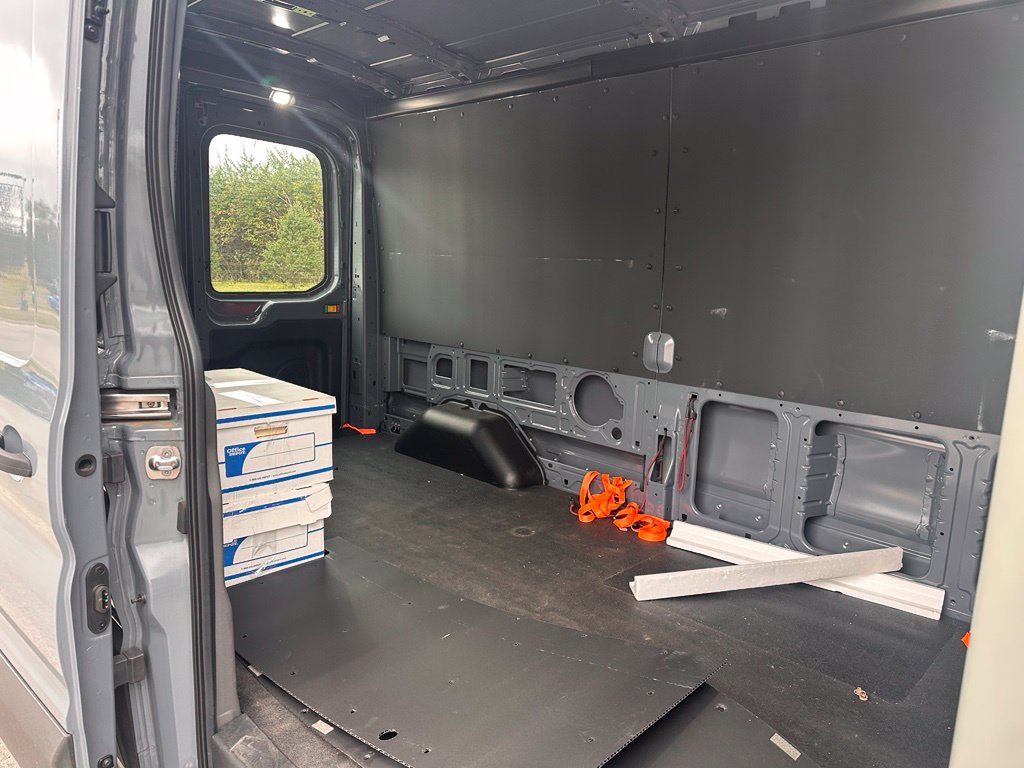 Used 2023 Ford E-Transit Medium Roof w/ Load Area Protection Package RWD image 8
