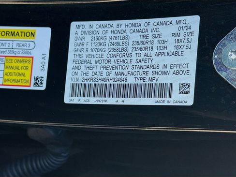 Certified 2024 Honda CR-V EX image 40