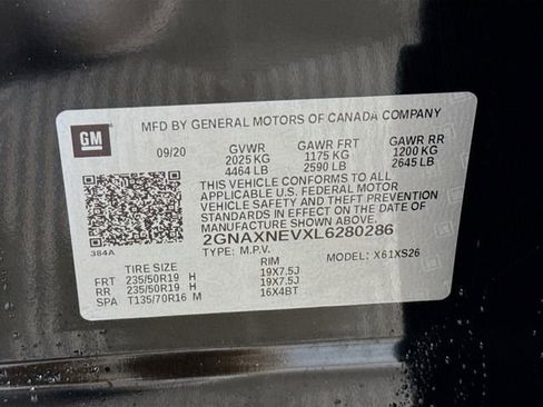 Used 2020 Chevrolet Equinox Premier w/ Premier Redline Edition image 29