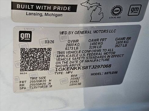 New 2026 GMC Acadia Elevation w/ Elevation Premium Package FWD image 18
