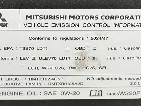 Used 2024 Mitsubishi Outlander Sport ES AWD/4WD image 46