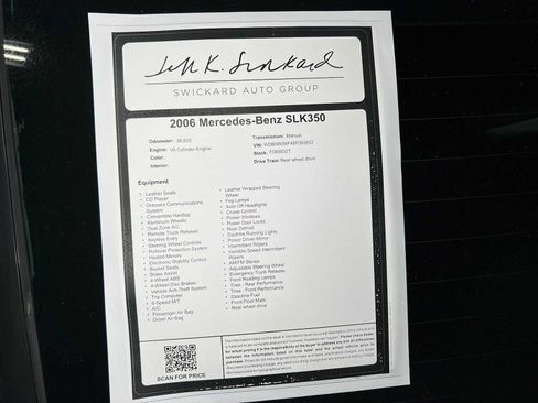 Used 2006 Mercedes-Benz SLK 350 image 36