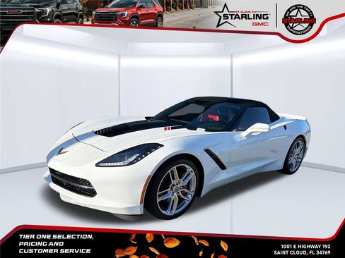Certified 2015 Chevrolet Corvette Stingray Convertible w/ 2LT Preferred Equipment Group RWD image 1