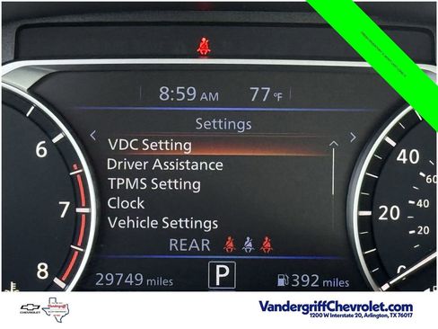 Used 2025 Nissan Altima 2.5 SV w/ SV Special Edition Package AWD/4WD image 13