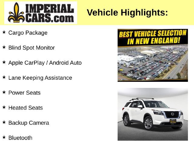 Used 2024 Nissan Pathfinder SV w/ Cargo Package AWD/4WD image 8