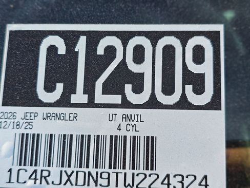 New 2026 Jeep Wrangler Unlimited Sport image 11