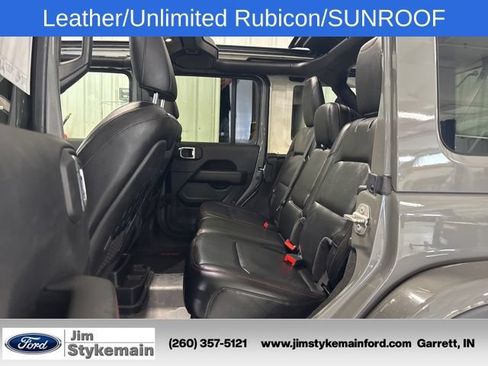 Used 2021 Jeep Wrangler Unlimited Rubicon w/ Uconnect 4C Nav & Sound Group AWD/4WD image 9