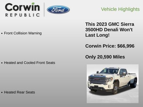 Used 2023 GMC Sierra 3500 Denali image 12