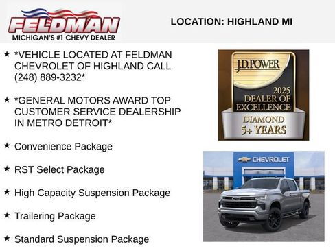 New 2026 Chevrolet Silverado 1500 RST w/ RST Select Package AWD/4WD image 3