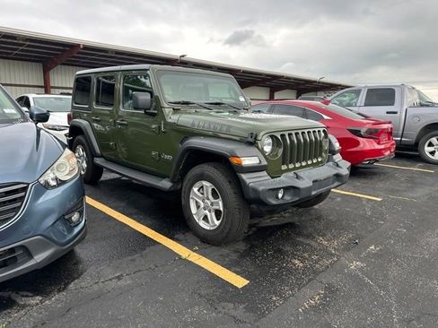 Certified 2021 Jeep Wrangler Unlimited Sport AWD/4WD image 1
