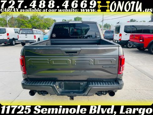 Used 2018 Ford F150 Raptor w/ Equipment Group 802A Luxury AWD/4WD image 6