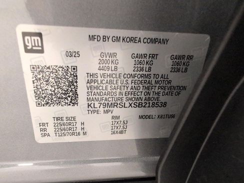 Used 2025 Chevrolet TrailBlazer LT AWD/4WD image 25