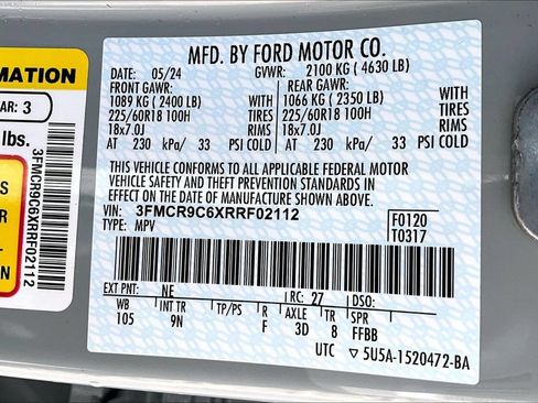 Used 2024 Ford Bronco Sport Outer Banks w/ Tech Package AWD/4WD image 30