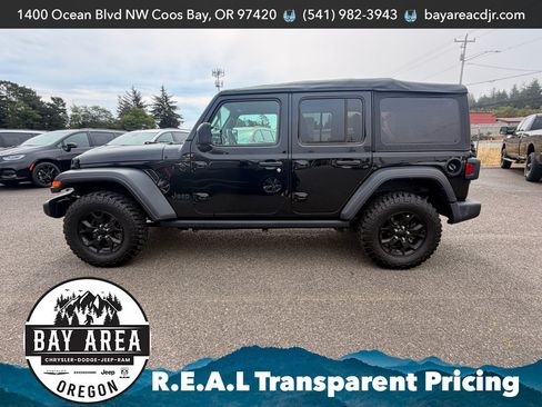 Used 2022 Jeep Wrangler Unlimited Sport AWD/4WD image 3