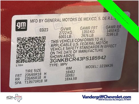 Used 2023 Chevrolet Blazer LT w/ Convenience Package FWD image 27