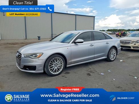 Used 2016 Audi A6 3.0T Premium Plus w/ 19" Sport Package AWD/4WD image 1