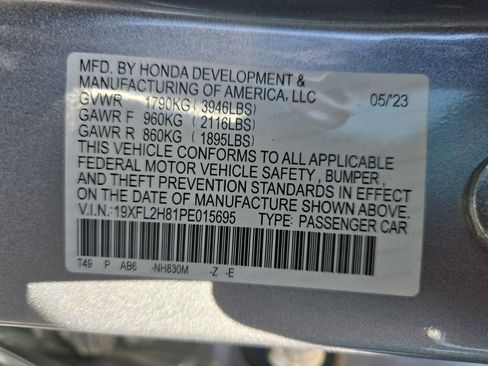 Used 2023 Honda Civic Sport image 36