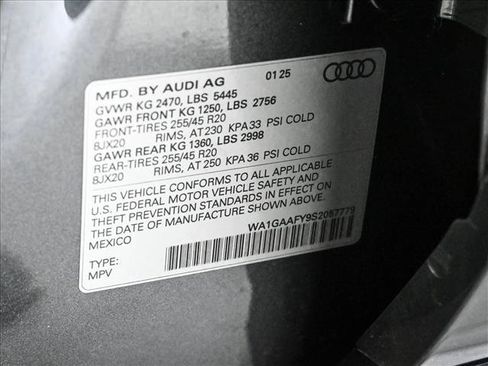 Certified 2025 Audi Q5 2.0T Premium w/ Convenience Plus Package AWD/4WD image 26