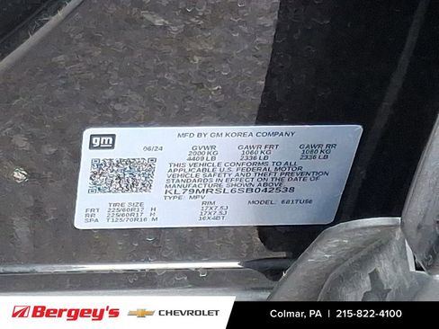 Certified 2025 Chevrolet TrailBlazer LT image 29