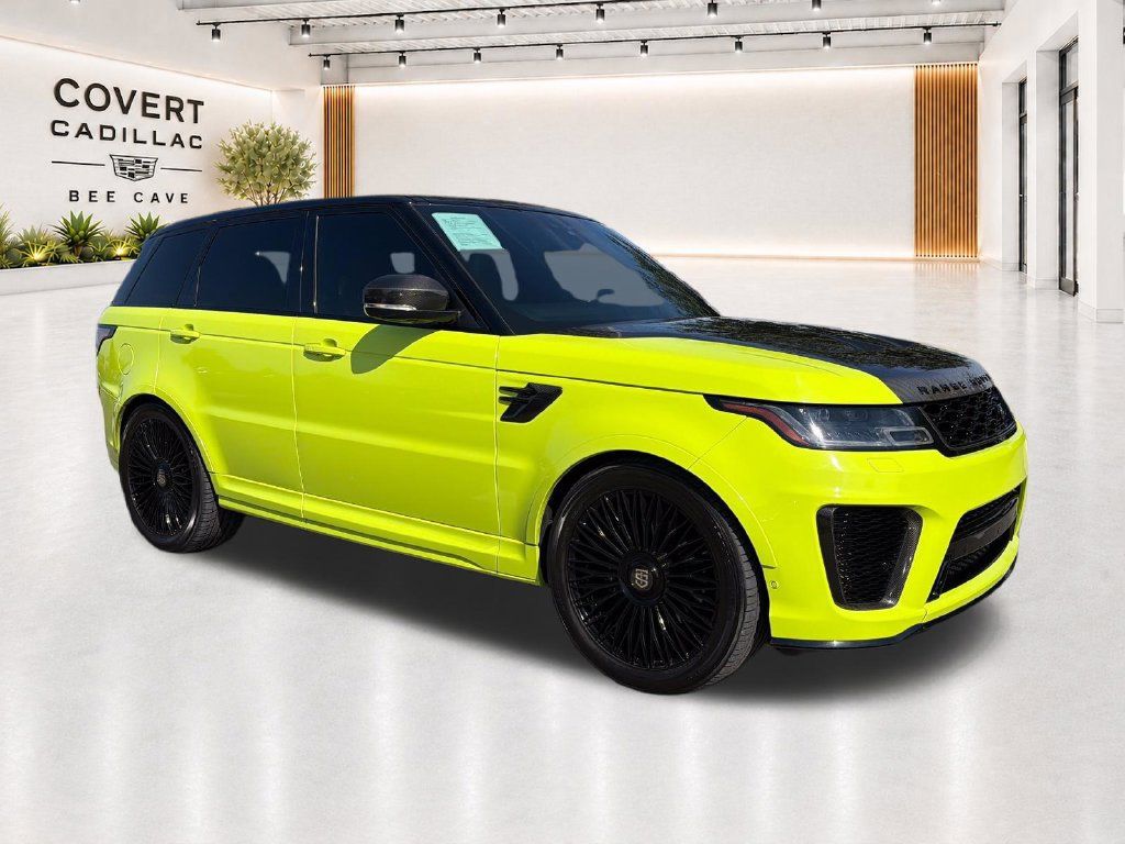 Used 2021 Land Rover Range Rover Sport SVR AWD/4WD 360° Tour