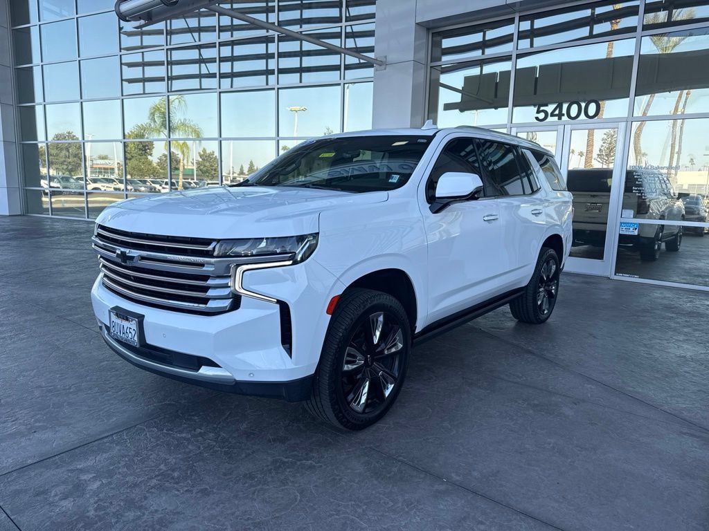 Used 2021 Chevrolet Tahoe High Country RWD image 1