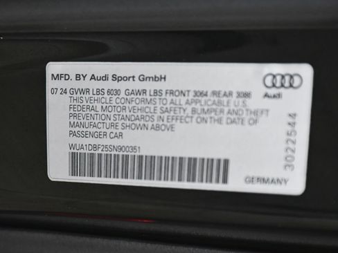 Used 2025 Audi RS 6 performance w/ Black Optic Package AWD/4WD image 21