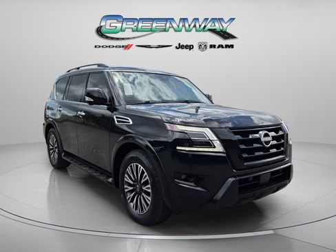 Used 2023 Nissan Armada SL w/ Midnight Edition Package AWD/4WD image 1