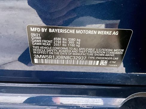 Used 2022 BMW 330i Sedan w/ Premium Package RWD image 33