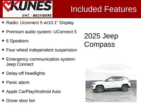 Used 2025 Jeep Compass Limited AWD/4WD image 2