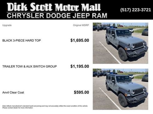 Used 2024 Jeep Wrangler Unlimited Sport AWD/4WD image 2