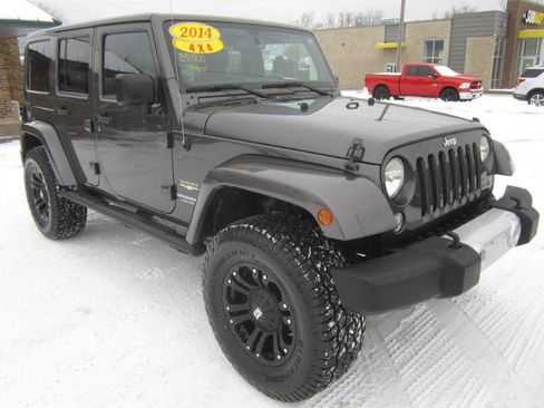 Used 2014 Jeep Wrangler Unlimited Sahara w/ Dual Top Group image 2