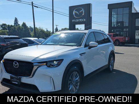 Used 2024 MAZDA CX-90 Plug-In Hybrid w/ Preferred AWD/4WD image 1