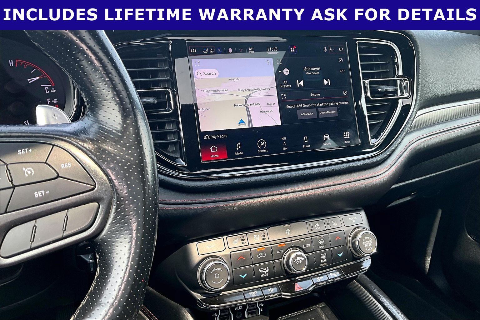 Used 2021 Dodge Durango R/T w/ Blacktop Package AWD/4WD image 6