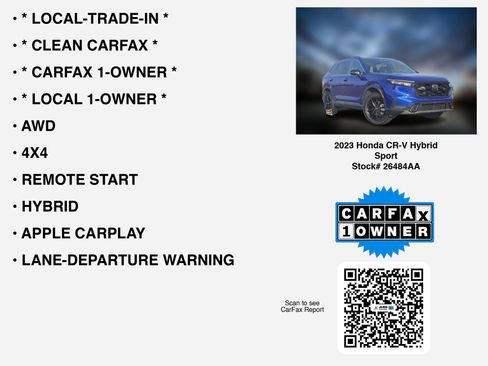 Certified 2023 Honda CR-V Sport image 7