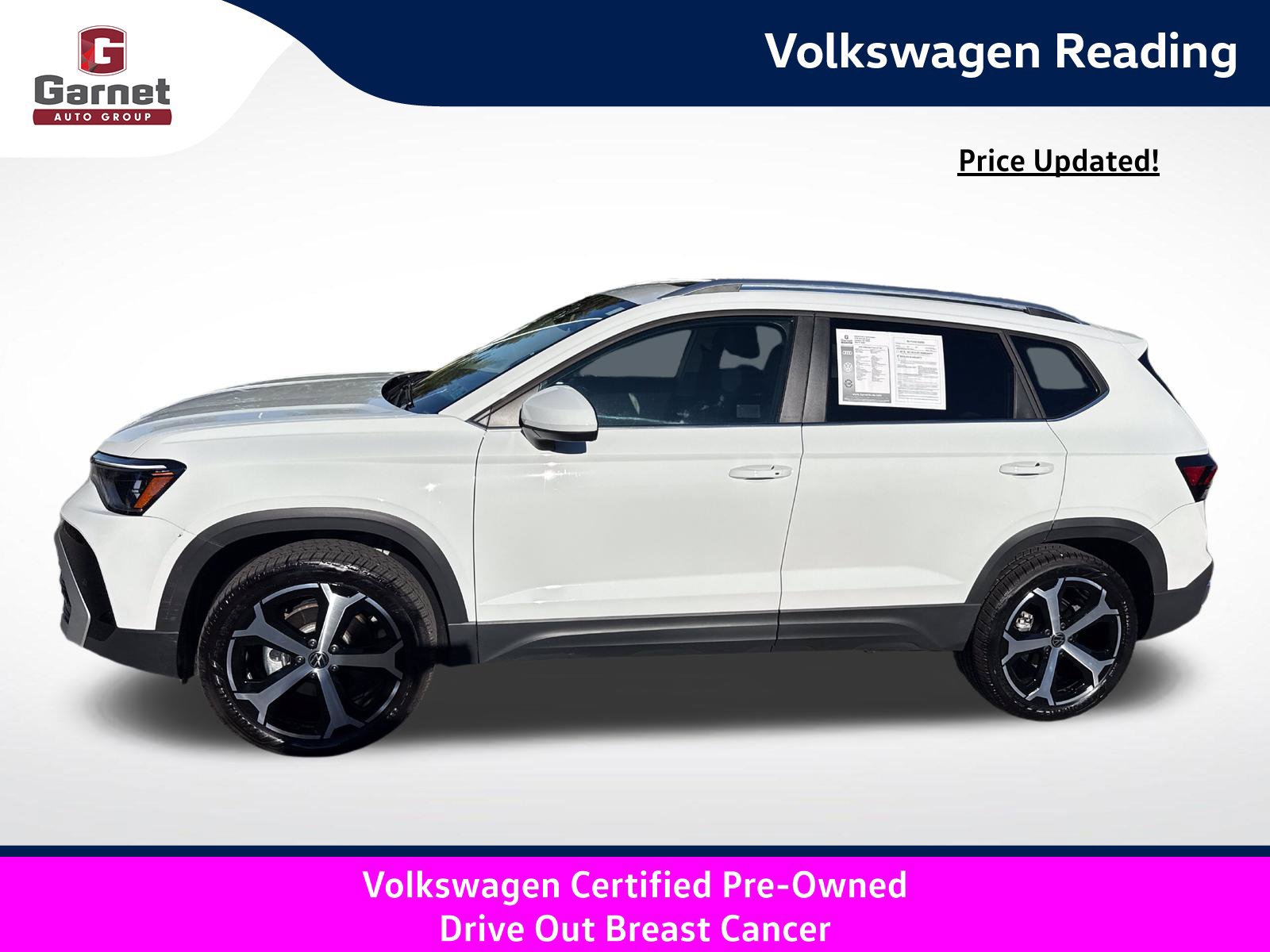 Certified 2025 Volkswagen Taos SEL AWD/4WD image 2