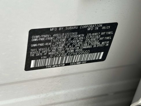 Certified 2023 Subaru Forester Wilderness AWD/4WD image 28