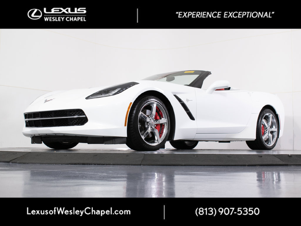 Used 2014 Chevrolet Corvette Stingray Convertible w/ 3LT Preferred Equipment Group RWD image 8