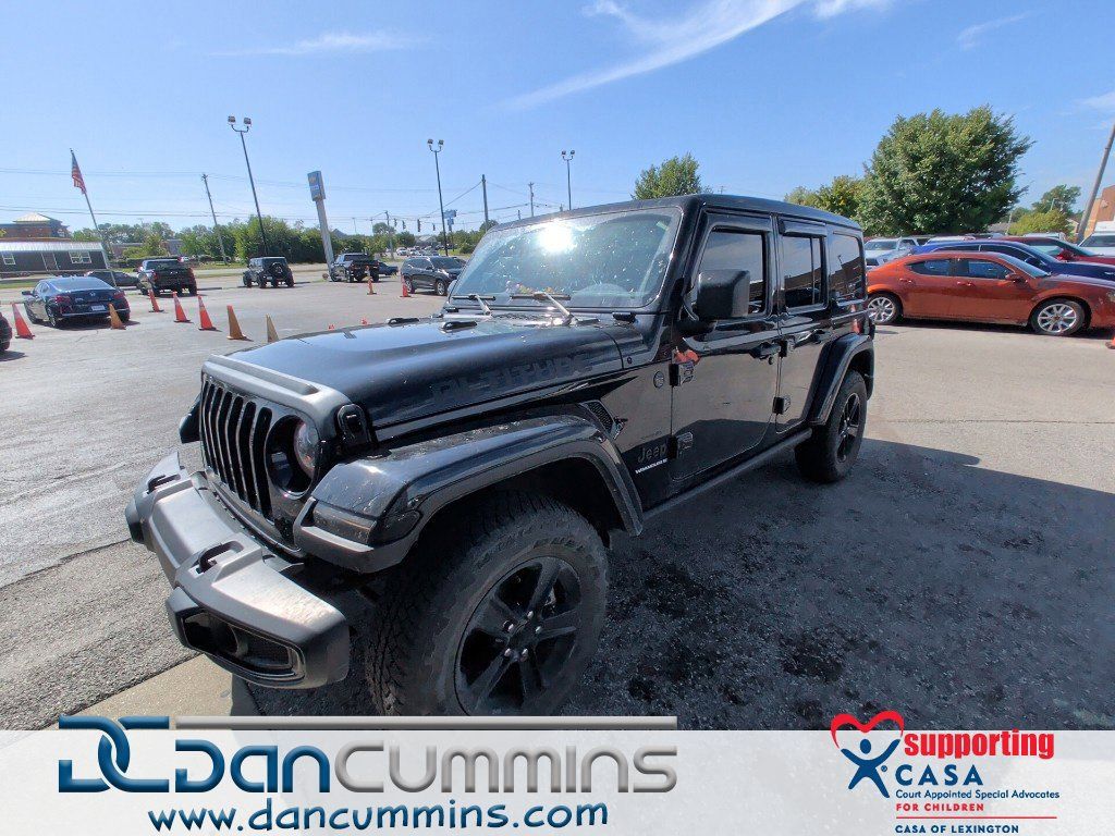 Used 2023 Jeep Wrangler Unlimited Sahara AWD/4WD image 1