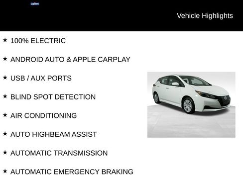 Used 2025 Nissan Leaf S FWD image 7