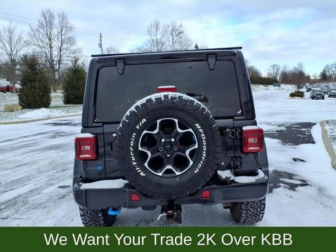 Used 2023 Jeep Wrangler Unlimited Rubicon 4xe w/ Steel Bumper Group image 5