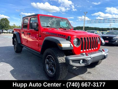 Used 2021 Jeep Gladiator Rubicon w/ Uconnect 4C Nav & Sound Group AWD/4WD image 7