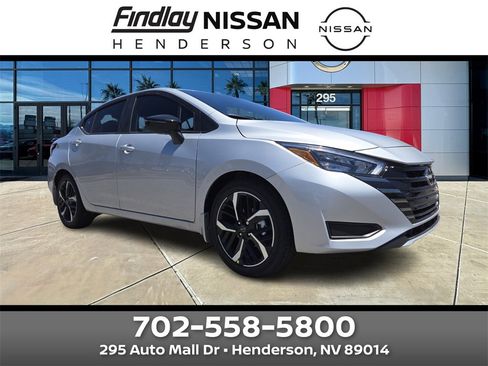 New 2025 Nissan Versa SR w/ Trunk Package image 1