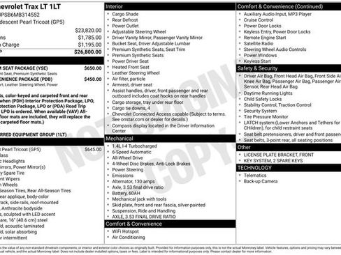 Used 2021 Chevrolet Trax LT w/ Premium Seat Package image 7